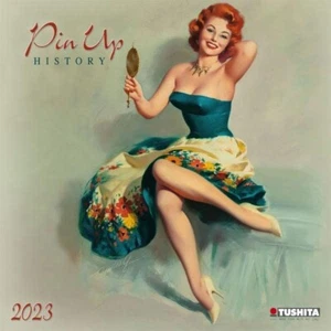 Tushita Pin Up History 2023 Wall Calendar The Art of Joy From Germany New NIS - Picture 1 of 2