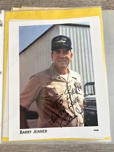 BARRY JENNER Acted In STAR TREK DS9 JAG SIGNED (rack Binder) - Picture 1 of 1