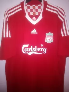 LIVERPOOL 2009-2010 Carlsberg camiseta shirt trikot maillot maglia adidas - Foto 1 di 7