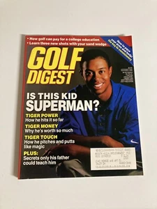 Tiger Woods Golf Digest November 1996 "Is This Kid SUPERMAN"? - Picture 1 of 2