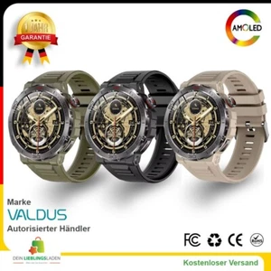 VALDUS Smartwatch mit Bluetooth-Anruf & Fitnessfunktionen, Für ios und Android - Afbeelding 1 van 26