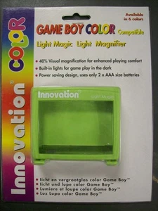 KIWI Green Light Boy Magic magnifier Nintendo Gameboy Color worm GBC GB - Picture 1 of 7