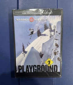 Warren Miller’s Playground DVD 2007 Snowboarding DVD Promotional Copy New Sealed - Imagen 1 de 4