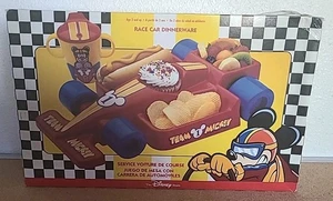Vintage Disney Store Mickey Mouse Rennwagen Geschirr Set Versiegelt Neu  - Bild 1 von 11
