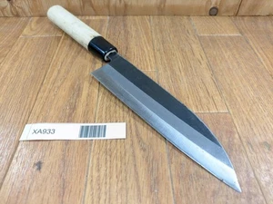 Japanese Chef's Kitchen Knife DEBA Vintage BLUE STEEL from Japan 170/313mm XA933 - Picture 1 of 17