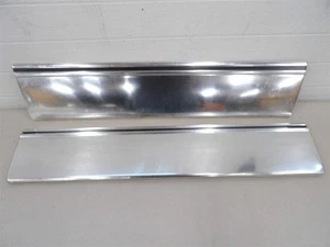 RH AND LH REAR DOOR LOWER STAINLESS STEEL CHROME TRIM PAIR 1980-90 CAPRICE 4DR - Bild 1 von 6