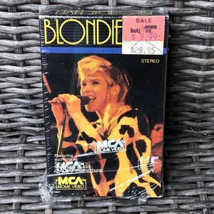 Blondie Live! 1983 MCA Home Video Beta Hi Fi Betamax - Picture 1 of 4