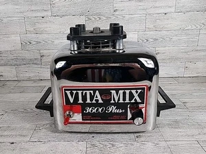 Vintage VITAMIX 3600 Plus Stainless Steel Blender MOTOR / BASE ONLY *Works* - Picture 1 of 10