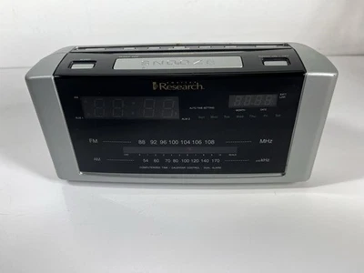 Reloj despertador doble radio digital SmartSet automático Emerson Research CKS2005 FUNCIONA Foto 1 de 4