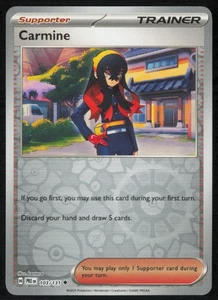 Carmine 103/131 Reverse Holo SV: Prismatic Evolutions casi nuevo - Imagen 1 de 2