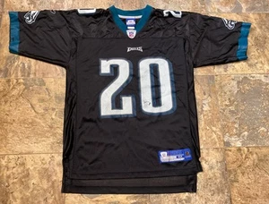 Philadelphia Eagles Vintage Black Reebok Brian Dawkins Jersey Men Size Medium - Picture 1 of 11