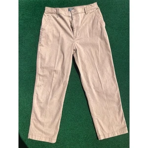 G.H. Bass & Co. khakifarbene Damenhose Größe 10 gerades Bein American Sportswear - Bild 1 von 6