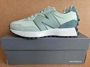 New Balance 327 Lifestyle U327ME Men's 10 D Sneakers Green Sage White NIB - Picture 1 of 8