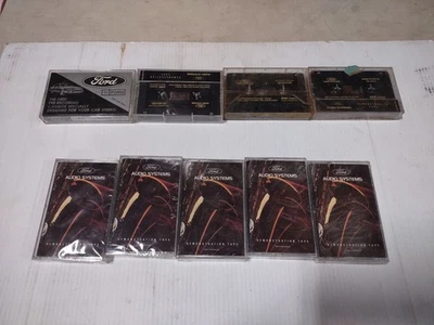 9 FORD AUDIO SYSTEMS Demonstration Tape Cassette Sealed Unopened 1990 Mustang - Image 1 of 4