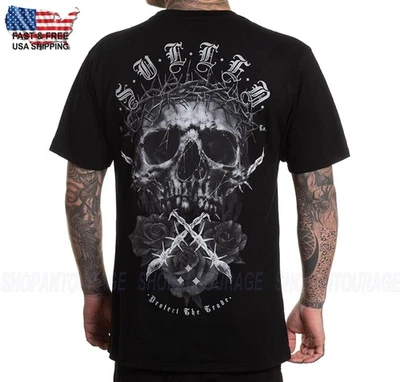 Sullen Art Collective The Darkness Premium SCM7505 Short Sleeve T-shirt For Men - Image 1 of 4