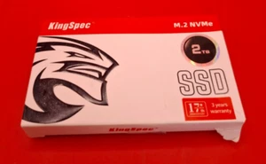 KingSpec 2TB M.2 2280 NVMe - Picture 1 of 4