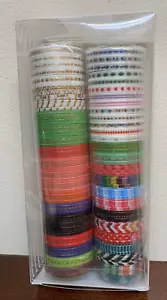 Brand New - 52 Rolls Assorted Colors Patterns Washi Tape for Journaling - Picture 1 of 3