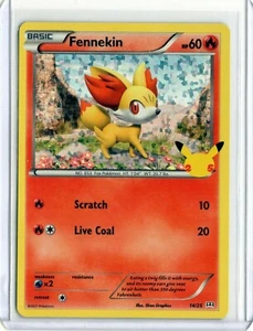 2021 McDonalds Pokemon 25th Anniversary Fennekin 14/25 Holo - Bild 1 von 2