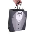 Dapper Wedding Groomsmen / Fathers Birthday / Anniversary / Tuxedo Gift Bags