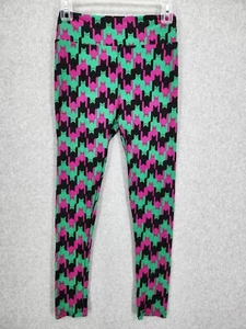 LuLaRoe Kinder Halloween Leggings schwarz/grün/lila Geister Größe One Size - Bild 1 von 7