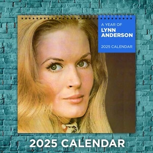 Lynn Anderson 2025 Country Music Legends Calendar, 12-Month Singer Wall Calendar - Picture 1 of 4