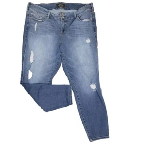 NWT Old Navy Extra High Rise Ski Hi Straight Curvy Jeans Women Size 8 - Picture 1 of 3