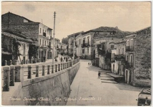 CANOSA SANNITA - CHIETI - VIA VITTORIO EMANUELE II - VIAGG. 1961 -61602- - Picture 1 of 1