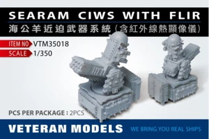 Veteran 1/350 Modern War Ship SEARAM CIWS With FLIR Resin Upgrade - Bild 1 von 1