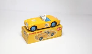 Dinky 109 Austin Healey 100 Sports In Original Box - Excellent Vintage Original - Picture 1 of 7