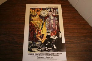 615/54 LOCANDINA della Mostra : LIBRI E GIOCATTOLI DEI BAMBINI DI IERI 1990 - Bild 1 von 1
