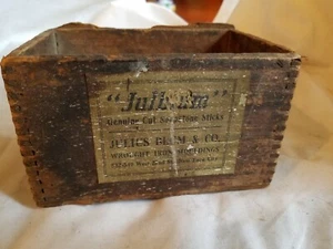Palos de piedra jabonosa de corte genuino de colección Julics Blum & Co. NY caja de madera - Imagen 1 de 6