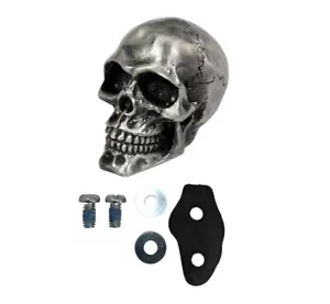 SKULL Metal Motorcycle/Trike Fender/Mudguard/Car Bonnet Ornament/Mascot: M086M02 - Picture 1 of 9