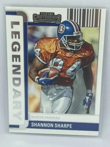 Shannon Sharpe Legends Einsatz 2022 Panini Contenders Fußball Nr. LGD-SSH - Bild 1 von 2