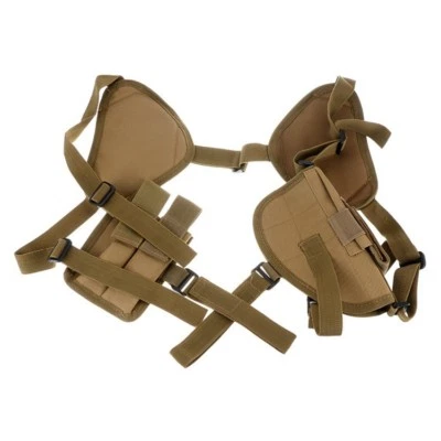 Shoulder Holster Concealed Carry Gun Holster Walther Ruger XD Glock Pistol  TAN - Image 1 of 4