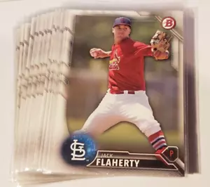 (25) Jack Flaherty 2016 Bowman Prospects Lote #BP89 LA Dodger Detroit Tigers COMO NUEVO - Imagen 1 de 2