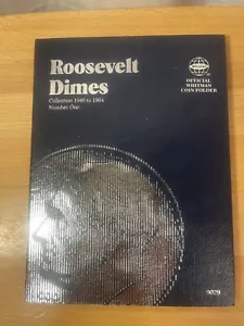 Cartella monete ufficiale Whitman Roosevelt Dimes 1946-1964 numero 1 - Foto 1 di 4