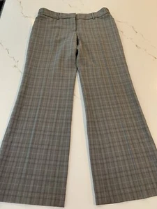 DALIA COLLECTION Petite Woman’s Size 6P Black And White Checkered Pants - Picture 1 of 9