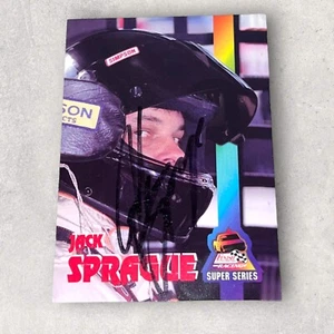 Jack Sprague VINTAGE 1995 FINISH LINE TRUCK SERIES #39 autographed NASCAR card - Picture 1 of 1