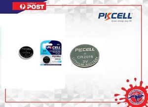 1 x CR2016 PKCell coin battery 3v PCR2016 EPCR2016 New