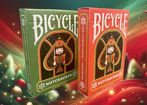 Nutcracker Bicycle Playing Cards - 2 Deck Set - Picture 1 of 7