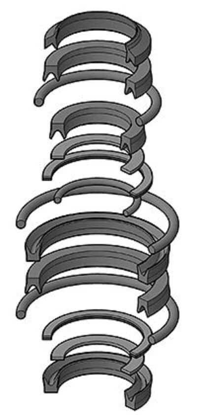 SEAL & CYLINDER SOURCE,INC. Sheffer Cylinder 726-0167-0200-0062 5/8" X 2-1/2" A Series Seal Kit (Pneumatic)