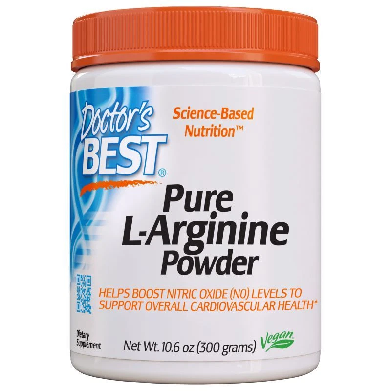 Doctor's Best Pure L-Arginine Powder 300g (Exp. 03/28)