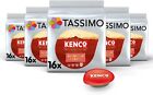 Tassimo Kenco Americano Grande XL Coffee Pods, 16 Count  Pack of 5-Total 80 Fres