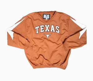 *VINTAGE* Size XL - TEXAS LONGHORNS Colosseum Pullover Mesh Lined Jacket *RARE* - Picture 1 of 9