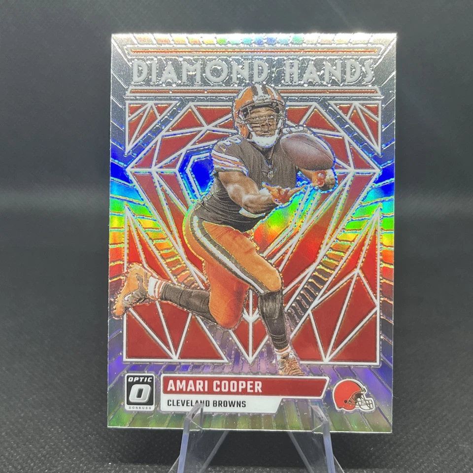 Panini Donruss Optic 2023 - Diamond Hands Amari Cooper #DH-AC - Imagem 1 de 1