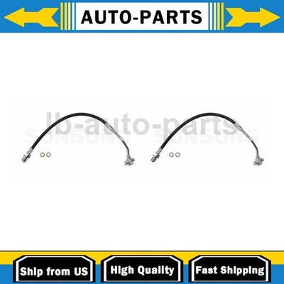 Linha de mangueira de freio dianteiro 2x para Chevrolet K10 5.7L 1979-1980 - Imagem 1 de 4