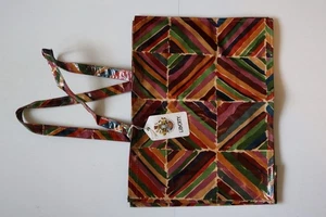 Vintage Liberty Of London Wachstuch Tasche Collier Campbell Kasak Design - Bild 1 von 6