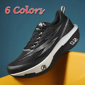 Moda Patrón Fluorescente Zapatos Atléticos Zapatos para Correr Tenis Ligeros - Imagen 1 de 69