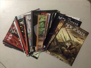 Lot of 50 Original New Yorker Magazine Covers, mostly 2020s, Covers Only - Picture 1 of 3