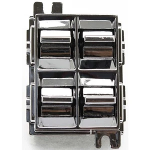 Window Switch For 83-90 Chevrolet Caprice Brougham Delta 88 Front or Rear Chrome - Picture 1 of 6